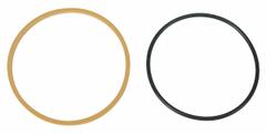 APPROVED VENDOR PTFE Square Ring Piston Seal Set: For 4 1/4 in Bore Dia., Buna N, 58 Shore D (MPN 4PKK9). Key specifications — attr95513: Black; attr95516: (1) Each: PTFE Piston Ring With Nitrile Energizer, 70 Durometer Buna O-Ring; attr95514: -40° to 250°F; attr95511: Buna N; attr95512: 58 Shore D; attr98887: APPROVED VENDOR.