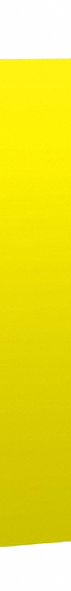 MODUS Mounted Barrier: Fixed Mount, 11 1/2 ft Belt Lg, No Pattern, Yellow, No Legend (MPN ZP+EMB-Y-FML). Key specifications — Frame Color: Black; Brand: MODUS; Belt Color: Yellow.
