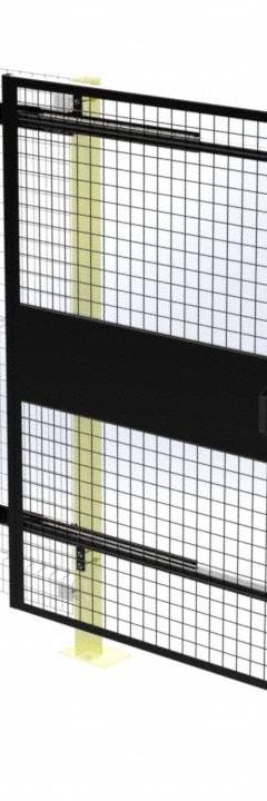 VELOX Machine Guard Door: 66 in x 58 in, Pull (MPN XG590566-098). Key specifications — attr1283168: Yes; attr1283205: VELOX; attr1283178: Powder-Coated; attr1283183: Pull.