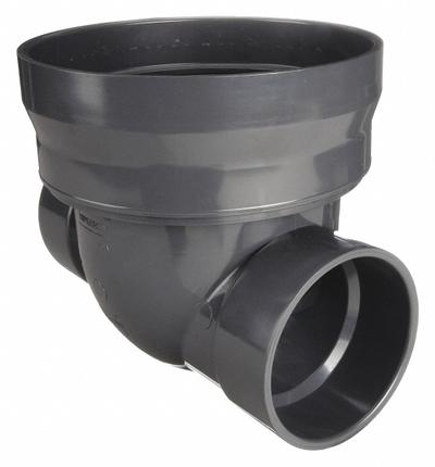 SPEARS Backwater Valve: 6 in Pipe Size, Socket, PVC, PVC - Backwater Valves