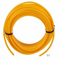 EAGLE BELTING Round Belt: Yellow, 3/8 in Dia, For 3 in Min Pulley Dia, 100 ft Overall Lg, Hollow (MPN 4934025). Key specifications — Hardness: 85A; Brand: EAGLE BELTING; Belt Material: Polyurethane; Color: Yellow.