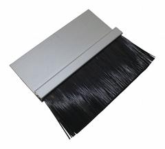 AMERICAN GARAGE DOOR SUPPLY Brush Seal: Straight, Polypropylene, 1 1/2 in Brush Lg, Staggered (MPN BPS155-8). Key specifications — Brush Material: Polypropylene; Includes: Self-Drilling Fasteners; Width Type: Staggered; Brand: AMERICAN GARAGE DOOR SUPPLY.