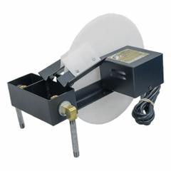 ZEBRA SKIMMERS Oil Skimmer: Disc, 2 qt/hr, 4 1/2 in Reach, Steel Housing (MPN GS4H300). Key specifications — attr1087871: ZEBRA SKIMMERS CORP.; attr1087872: Plastic; attr1087880: Steel; attr1087881: Disk; attr1087883: Optional Timer Available Separately.