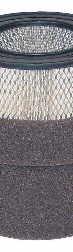 SOLBERG HEPA Cartridge Filter: Fiberglass, 9.38 in Overall Ht, 4 3/4 in Inside Dia, HE234P. Key specifications — attr59866: HE234P; attr59869: SOLBERG; attr59875: F-234P-300.