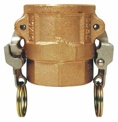 Cam and Groove Coupling: 1 1/2 in Coupling Size, 1 1/2 in Hose Fitting Size, 2 7/8 in Overall Lg (MPN BD150EZ). Key specifications — Gasket Material: Nitrile; Thread Size: 1-1/2 in -11-1/2; Brand: DIXON VALVE & COUPLING.