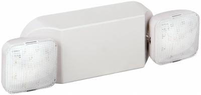 APPROVED VENDOR Emergency Light: LED, Damp Location Rated, 2.5 W Lamp Watt, 120/277V AC - Plastic Emergency Lights