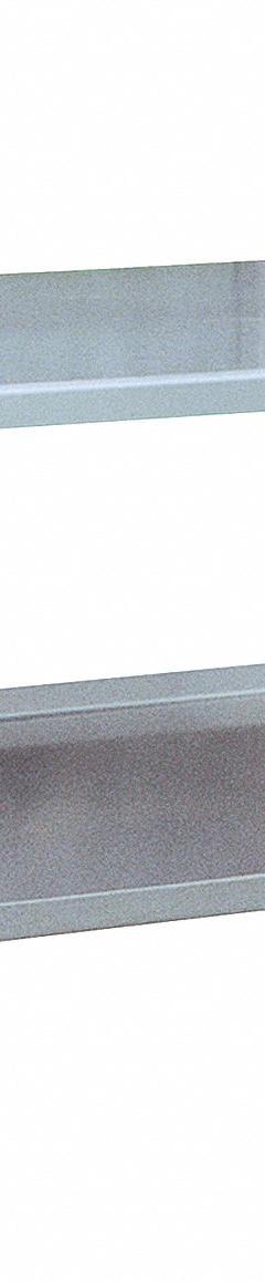 JAMCO Utility Cart: 1,200 lb, 66 in L x 25 in W x 43 in H Overall Dim, 17 in Between Shelves, Raised (MPN SS260Z800GP). Key specifications — Caster/Wheel Configuration: (2) Swivel; Brand: JAMCO; Caster Wheel/Tread Material: Rubber.