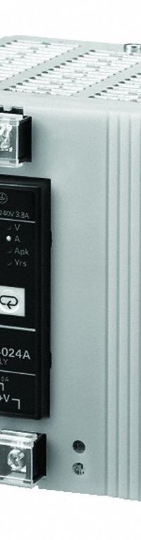 OMRON DC Power Supply: DIN Rail, 30 W Output Power - Rated, 1.3 A Current - Output, Single Phase (MPN S8VS-03024). Key specifications — attr1044898: Single; attr1044879: 100 to 240V AC; attr211400: OMRON.