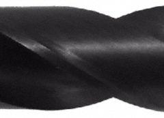 CLE-LINE Jobber Length Drill Bit: Letter F, 135° Split Point, Black Oxide HSS (MPN C23104). Key specifications — attr1225567: 0.2570.