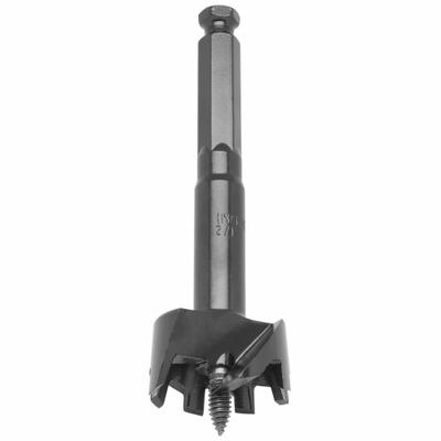 MILWAUKEE Self Feed Drill Bit: 1 1/2 in Drill Bit Size, Hex, 7/16 in Shank Dia - Self-Feed Drill Bits