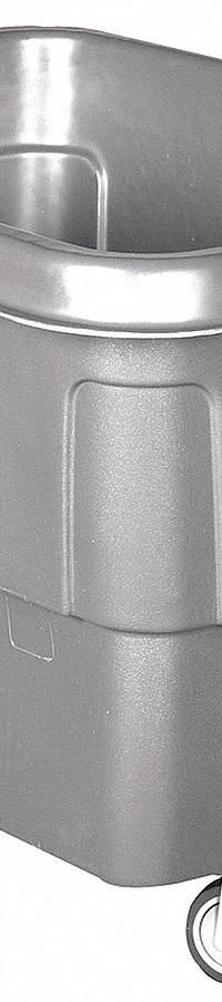 GRAINGER Cube Truck: 8 cu ft, 200 lb, 38 1/2 in L x 27 in W x 29 in H, (2) Rigid/(2) Swivel, Gray (MPN 36FK87). Key specifications — Manufacturer Part Number: 36FK87; Brand: GRAINGER; Caster/Wheel Configuration: (2) Rigid; Color: Gray.