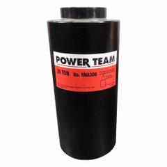 POWER TEAM Hollow Hydraulic Rams: 30 ton Nominal Capacity, 6 in Nominal Stroke Lg, 2.13 in, RH (MPN RHA306). Key specifications — attr1099385: 2.13 in.
