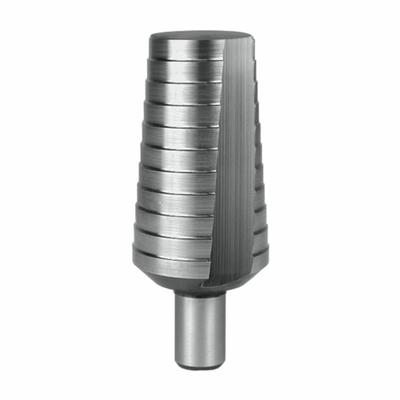 RUKO TOOLS Step Drill Bit: 20 mm to 30 mm, HSS - Flat-Bottom High-Speed Steel Step Drill Bits