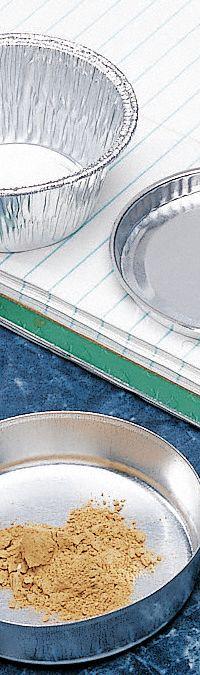 EAGLE THERMOPLASTIC Weighing Dish: Non-Sterile, Aluminum, 480 mL Capacity, Round, 1 in Overall Ht (MPN D500-50). Key specifications — Brand: EAGLE THERMOPLASTIC; Color: Gray; Material: Aluminum; Boat Shape: Round; Includes Finger Tab: Not Included.