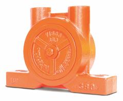VIBCO Pneumatic Vibrator: 600 lbf, 6,500 vpm, 3/8 in NPT, BV, 82 dBA, Cast Iron, Continuous (MPN BV-380). Key specifications — attr671163: 82 dBA; attr671170: 600 lbf @ 80 psi; attr671165: 6,500 vpm @ 80 psi; attr671184: 3/8 in; attr671185: NPT; attr671192: NPT; attr671193: 3/8 in; attr671175: VIBCO.
