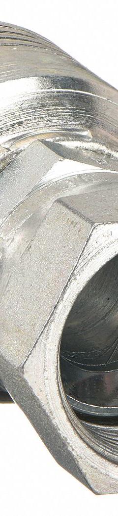 AEROQUIP Hydraulic Crimp Fitting: Steel x Steel, Straight, -10 For Hose Dash Size, JIC x Crimp (MPN 1AA10FJ10). Key specifications — Fitting Gender: Female x Genderless; Fitting Connection Type: JIC x Crimp; Thread Size: 7/8"-14; For Hose Dash Size: -10; Brand: AEROQUIP.