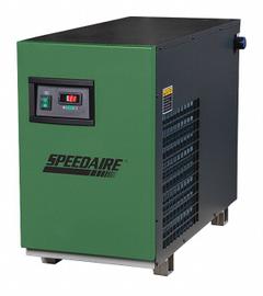SPEEDAIRE Refrigerated Air Dryer: ISO Class 5, 125 cfm, 115V AC, 1 in NPT, 38°F Dew Point, 0.68 kW (MPN 435Y08). Key specifications — attr109787: 115V AC; attr109807: HPRN; attr109762: SPEEDAIRE.
