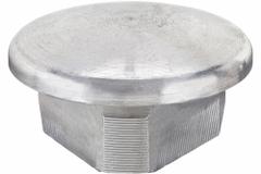 Structural Pipe Fitting: End Cap Plug, Plug, 1 in For Pipe Size, For 1 3/8 in Actual Pipe Outer Dia (MPN 62-6). Key specifications — Manufacturer Part Number: 62-6; Brand: HOLLAENDER; Finish: Mill; Material: Aluminum; Product Type: End Cap Plug.