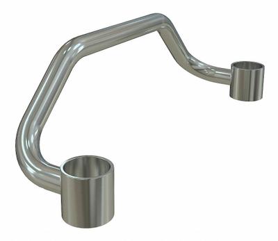 METRO Easy Grip Handle: MetroMax Shelving, 18 1/2 in x 6 1/4 in x 6 1/4 in - Push Handles for Wire Shelving