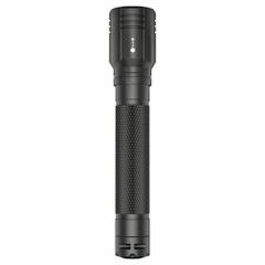 GRAINGER Flashlight: 250 lm, 9 hr Run Time at Max. Brightness, 134 m Max Beam, 1 Light Output, Black (MPN 797NP9). Key specifications — Brand: GRAINGER; Battery Requirements - Broad: Requires 2 AA.