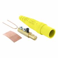 Single Pole Inline: Male, Yellow, 600V AC/600V DC, 190 A, Double Set Screw Termination, 16 Series (MPN 16D44-UY). Key specifications — Gender: Male; Series: 16; Brand: LEVITON.