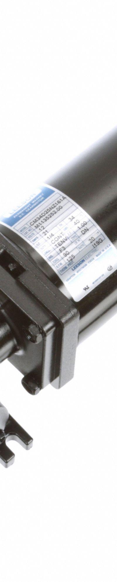 LEESON Right Angle Gearmotors: Right Angle - Right Angle DC Gearmotors