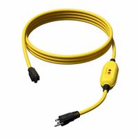 APPROVED VENDOR Line Cord GFCI: Auto Reset, 26 ft Lg, 12/3, 5-15P Plug, 15 A Current, 125V AC, 5-15R (MPN 875LD4). Key specifications