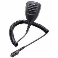 ICOM Speaker Microphone: Fits Icom, For F52DUL/F62DUL/M85UL Series, 18 in Cord, Push To Talk, IP67 (MPN HM184UL). Key specifications — Compatible Radio Series: F62DUL; Color: Black; Radio Connector Type: 14-Pin; Brand: ICOM; Manufacturer Part Number: HM184UL; Push To Talk: Yes.