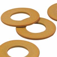 BUNTING BEARINGS Thrust Washer: 1/2 in Bore, PTFE, JLON 5500, 1 in OD, 0.062 in Thick, Orange, 5 PK (MPN BJ5T081602). Key specifications — Material Grade: JLON 5500; System of Measurement: Inch; Standards: ISO Certified 9001; Color: Orange; Brand: BUNTING BEARINGS.
