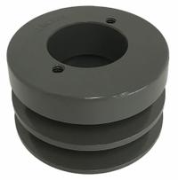 APPROVED VENDOR V-Belt Sheave: 2AK39H, 2 Groove, 3.75 in OD, Bushed Bore, H/QT, Cast Iron. Key specifications — attr1318293: 2AK39H.