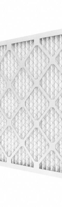 GRAINGER Pleated Air Filter: 16 in x 25 in x 1 in, MERV 10, High Strength (MPN 394WJ0). Key specifications — attr1285874: Synthetic; attr1285893: GRAINGER; attr1285902: Beverage Board.