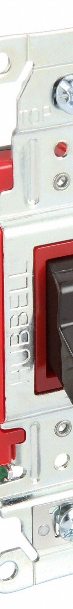 BRYANT Wall Switch: Toggle Switch, 4-Way, Maintained, Brown, 120/277V AC, 20 A (MPN 4904B). Key specifications — Illuminated: No; Voltage Rating: 120/277V AC.