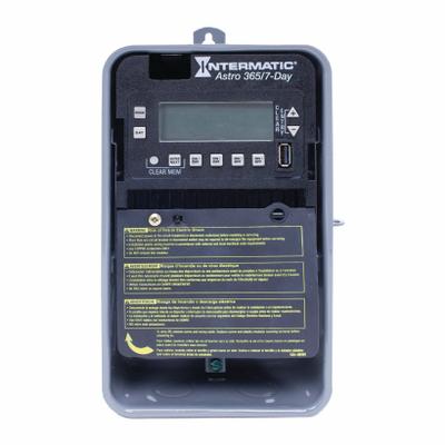 INTERMATIC Electronic Timer: 7 day, Astronomic, 120-277V AC, DPST/SPST - Digital Timer Switches
