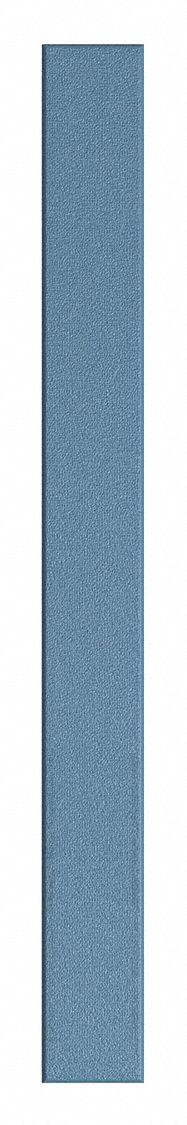 ASI GLOBAL Partition Column: Plastic Polymer, Pebble, Blue, 82 in Ht, 8 in Wd, 1 in Thick (MPN 40-90870853-9509). Key specifications — Inner Core Type: Polymer; Brand: ASI GLOBAL PARTITIONS; Color: Blue; Finish/Texture: Pebble.