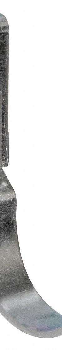 TRESTON J-Hook: 1 1/2 in x 1 31/32 in x 1 1/2 in, 5 Hooks, Screw-In, Surface, Silver (MPN 853234-51). Key specifications — Mounting Type: Surface; Includes: Black Holding Clip; Finish: Zinc-Plated; Color: Silver; Accessory Type: J-Hook; Locking System: Screw-In; Material: Steel; Brand: TRESTON.