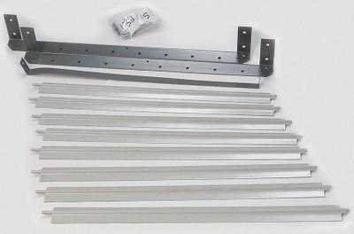 Dayton Hydronic Unit Heater Louver: Vertical Louver Kits, 5PV20/5YH19, Steel - Louvers for Hydronic Wall & Ceiling Unit Heaters