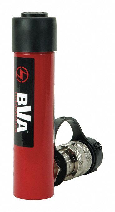 BVA HYDRAULICS Hydraulic Ram: Single Acting, 5 ton Nominal Capacity, 3 in Nominal Stroke Lg - General Purpose Rams