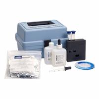 HACH Phosphorus, Orthophosphate Test Kit: Phosphorus, 0 to 4.4 mg/L PO₄, 0.1-1 mg/L, 100 Tests (MPN 147500). Key specifications — Includes: Comparator Box; Range: 0 to 4.4 mg/L PO₄; Sensitivity: 0.1-1 mg/L; Test Parameters: Phosphorus.