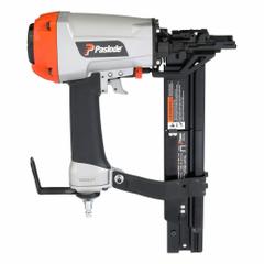 PASLODE Staple Gun: For 15/16 in Staple Wd, For 16 ga Staple Gauge, For 3/4 in to 2 in Staple Lg (MPN 515800). Key specifications — attr1320959: Crowned; attr1320964: PASLODE.