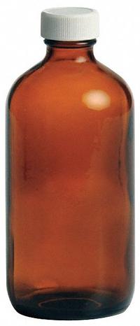 QORPAK Sampling Bottle: 240 mL, Amber, 24-400, Polypropylene, Semi-Volatile Organics, 24, PTFE (MPN 239562). Key specifications — attr1370730: Amber; attr1370762: Semi-Volatile Organics; attr1370763: Soda Lime Glass; attr1370766: QORPAK; attr1370767: 24-400; attr1370776: No; attr1370779: Type III; attr1389381: Attached.