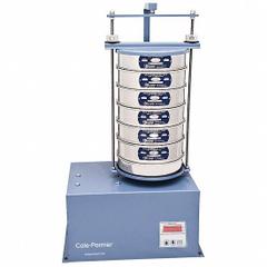 COLE-PARMER Mechanical Sieve Shaker: Orbital, 8 in Sieve Dia Accepted, 6 # of Full Size Sieves Held (MPN SSH-200-SS-15D). Key specifications — attr1073913: COLE-PARMER; attr1081360: Orbital.