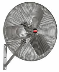 DAYTON Mounted Fan: 20 in Blade Dia, 115V AC, 1/4 hp Motor HP, Ceiling/Post/Wall Mount (MPN 7DC98). Key specifications — Brand: DAYTON; Voltage: 115V AC; Number of Speeds: 2; Fan Mounting Location: Ceiling; Oscillation: Non-Oscillating.