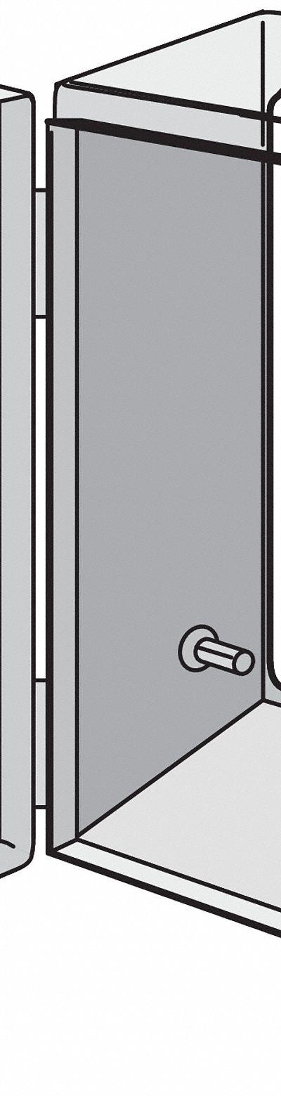 HOFFMAN Panel: Back Panel Panel - Interior Mounting Panels