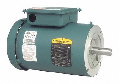 BALDOR General Purpose Motor: C-Face Mount, Totally Enclosed Fan Cooled, 1/2 hp - C-Face 3-Phase General Purpose AC Motors