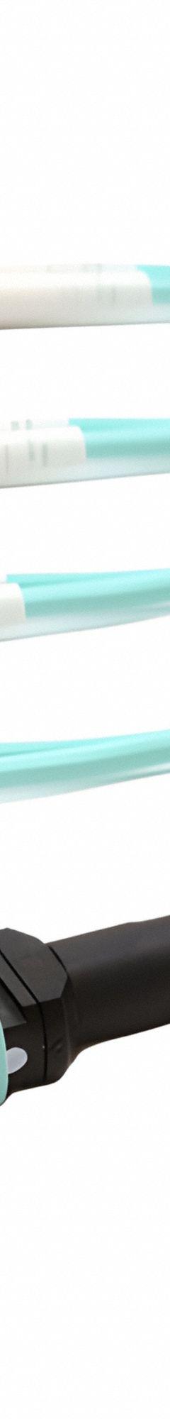 FIBERTRONICS MPO Breakout Cables: Multi-Mode, 10 m Lg, MPO / UPC Female End 1, LC / UPC End 2, Aqua (MPN MPO-QSFP-OM3-8LC-10M). Key specifications — Fire Rating: Plenum; Fiber Type: OM3; Brand: FIBERTRONICS; End 1 Connection Gender: Female; End 1 Contact Type Finish: UPC; End 2 Contact Type Finish: UPC; _MPO Cable Connector Design: (1) 8F Corning MPO Female (Aqua) x (8) LC/UPC (Aqua); _Fiber Optic Cable Style: 50/125µ OM4.