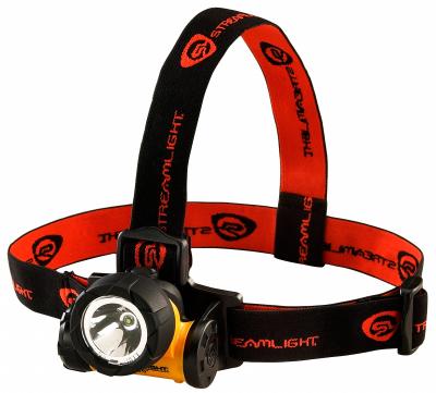 STREAMLIGHT Safety-Rated Headlamp: 150 lm, 3 hr Run Time at Max. Brightness, 190 m Max Beam - Headlamps