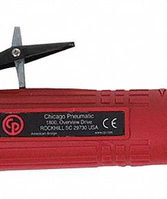 CHICAGO PNEUMATIC Die Grinder: Straight Tool, 0.8 hp Horsepower, 19,000 RPM Max. Speed, Light Duty (MPN CP3109-19). Key specifications — attr1320532: Straight; attr1320525: Tool Only; attr1320526: CHICAGO PNEUMATIC.