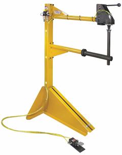 BAILEIGH INDUSTRIAL Planishing Hammer: Flat/Radius, 36 in Throat Dp, 3,200 bpm Max. Blows per Minute (MPN BA9-MEPH36A). Key specifications — attr77439: Variable Speed; attr77418: 1/2 in NPT Male; attr77400: BAILEIGH INDUSTRIAL; attr77435: Non-Rigid; attr77405: No; attr77415: 80 to 120 psi.