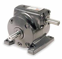 DAYTON Speed Reducer: 58:1, 30 RPM, 0.3 hp Input Max, 285 in-lb Output Max, Round (MPN 2Z306). Key specifications — attr85418: DAYTON.