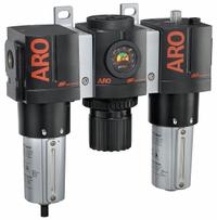 ARO Filter/Regulator/Lubricator: 1/2 in NPT, 150 cfm, 250 psi Max Op Pressure, 5 micron, 2000 Series (MPN C38341-810). Key specifications — attr109588: 2000; attr109524: ARO.